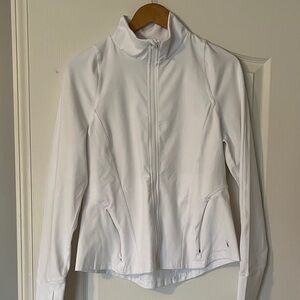 Spyder Women's White Active Zip-Up